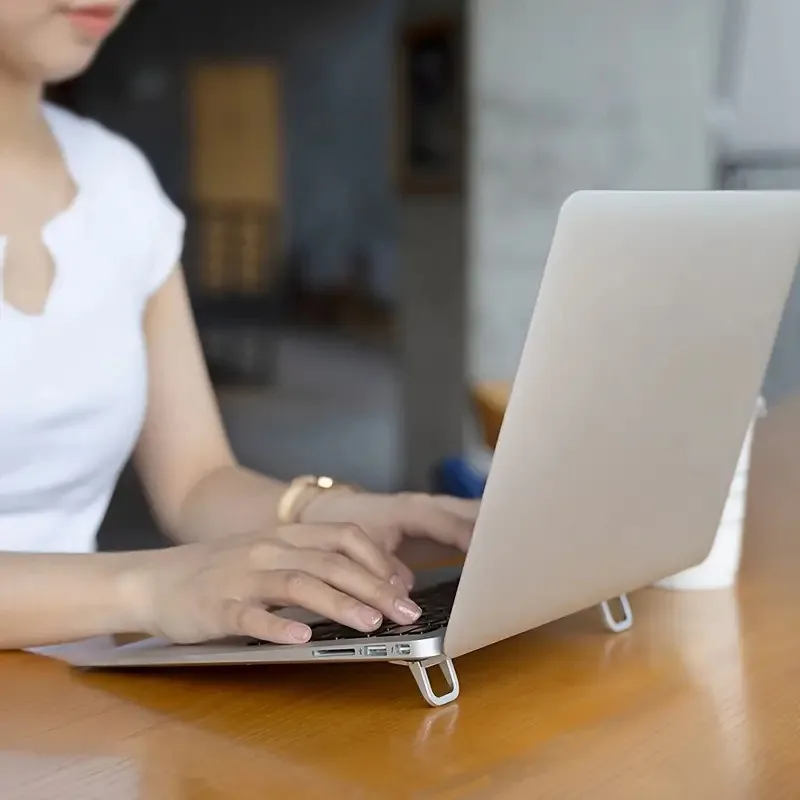 2-Piece Foldable Laptop Stand for Computer and Keyboard description 2