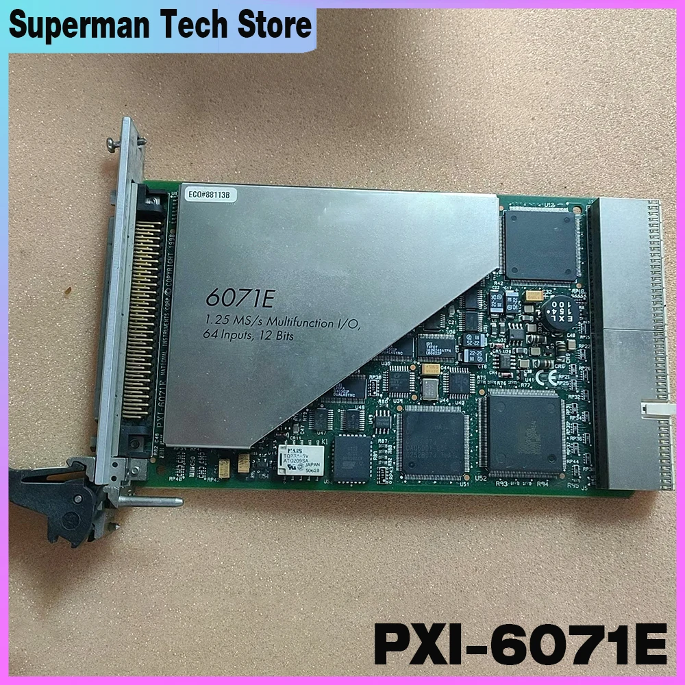 PXI-6071E For N I 12-bit 64 analog input multi-function acquisition card