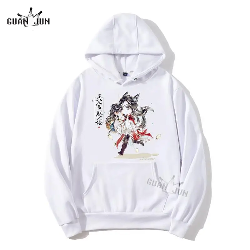 

Tian Guan Ci Fu Xie Lian Hua Cheng Print Anime Hoodie Pullover Sweatshirt Women Long Sleeve Plus Size Casual Hoody Clothes