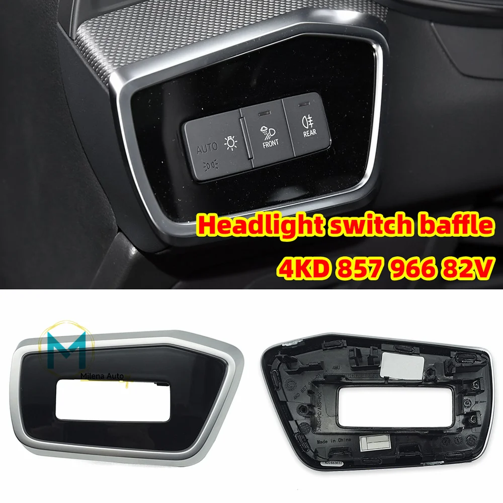 4K1941501 For Audi A6C8 Car Head light Control Switch Headlight Button Lamp Switch 4K1 941 501 4KD 857 966 82V