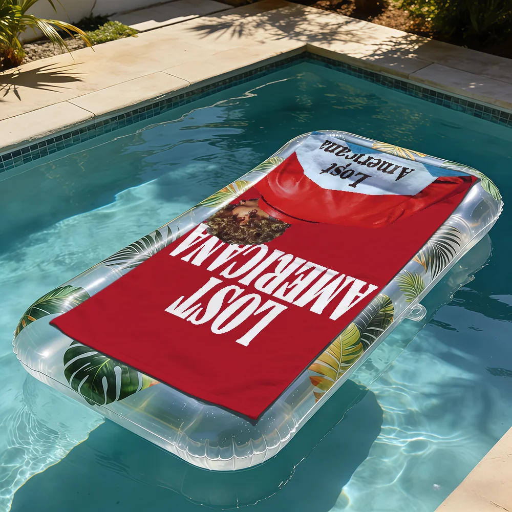 Rapper Singer M-Machine G-Gun Kelly M-MGK lost americana soft Beach Towels Trip swim Pool bath Towel Gym home Decor Gift Holiday