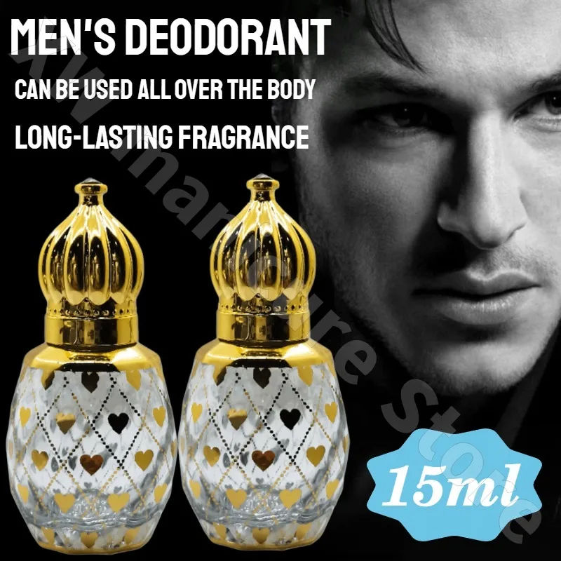 Men's Full Body Deodorant Long-lasting Fragrance Ebony Agarwood Scent Underarm Deodorant and Antiperspirant