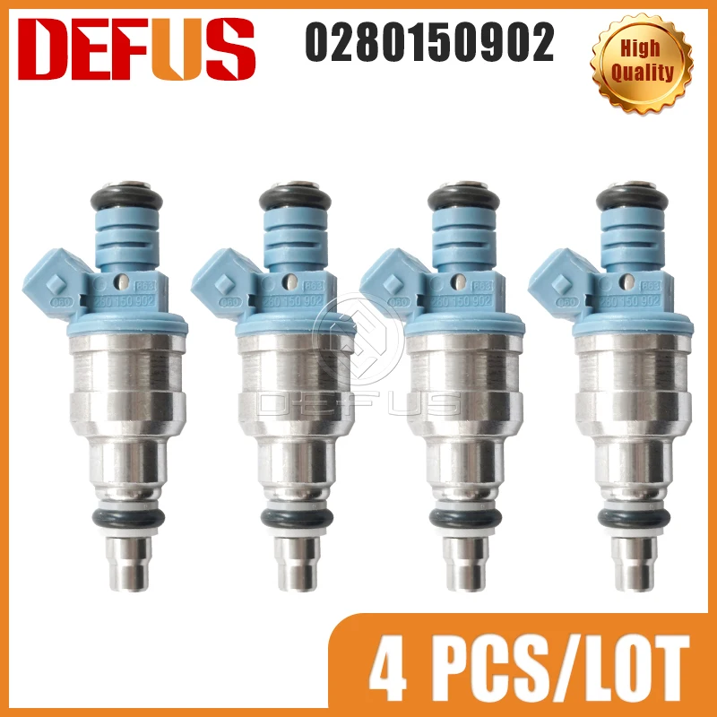 DEFUS 4/6/8Pcs Low Consumption Fuel Injector 0280150902 For 87-93 VW Jetta Golf 1.4L Fuel System Repair Replacement Part