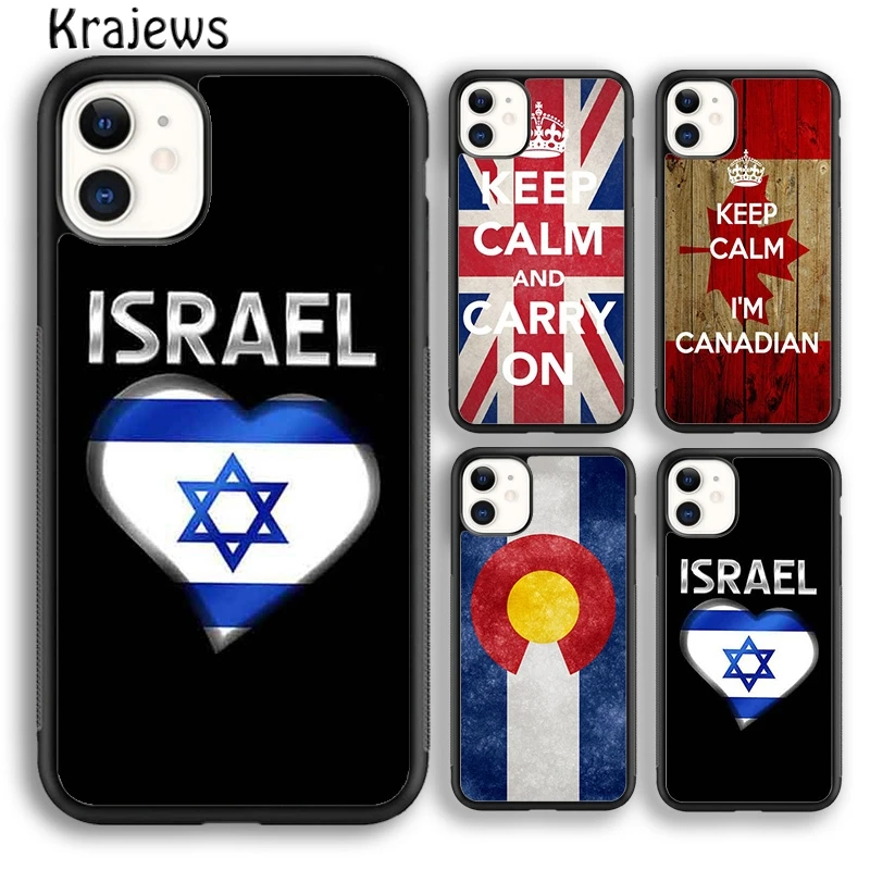 Krajews Canada Argentina Cuba Philippines Iraqi Flag Phone Case Cover For iPhone 16 15 14 plus XS XR 11 12 mini 13 pro max