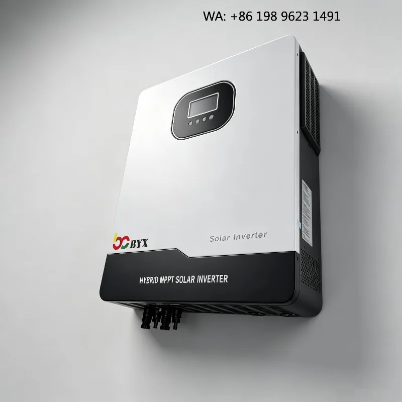 3.6KW-11KW Single Phase Hybrid Solar Inverter Built-in MPPT Controller Multi Battery Voltage Matching Solar System