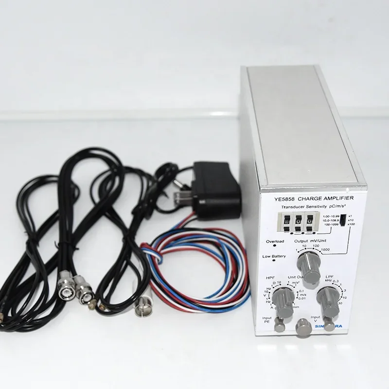 Factory Price Double Integral Low Noise High Accuracy Charge Amplifier For Vibration Sensor