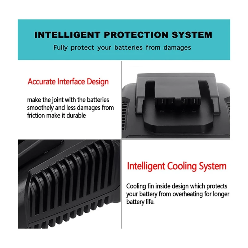 Top deals 18v lithium batterie ladegerät r86091 für aeg ridgid bl1218 l1830r r86091 r840083 l1815r l1830r adapter