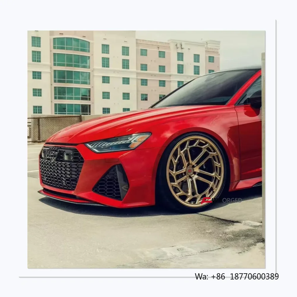 

Forged Wheels 18 19 20 21 22 23 24 Inch Alloy Rims 5x112 5x120 5x114.3 for Audi Rs3 Rs4 Rs5 Rs6 A8 A6 Passenger Car Wheels Rims