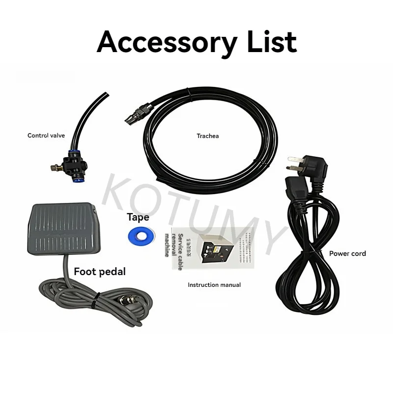 3 Brush Wire Twisting Machine Flexible Anti Scratch Brush Head For Electronic Repair Shop Tiny Cable Harness Twisting Processing