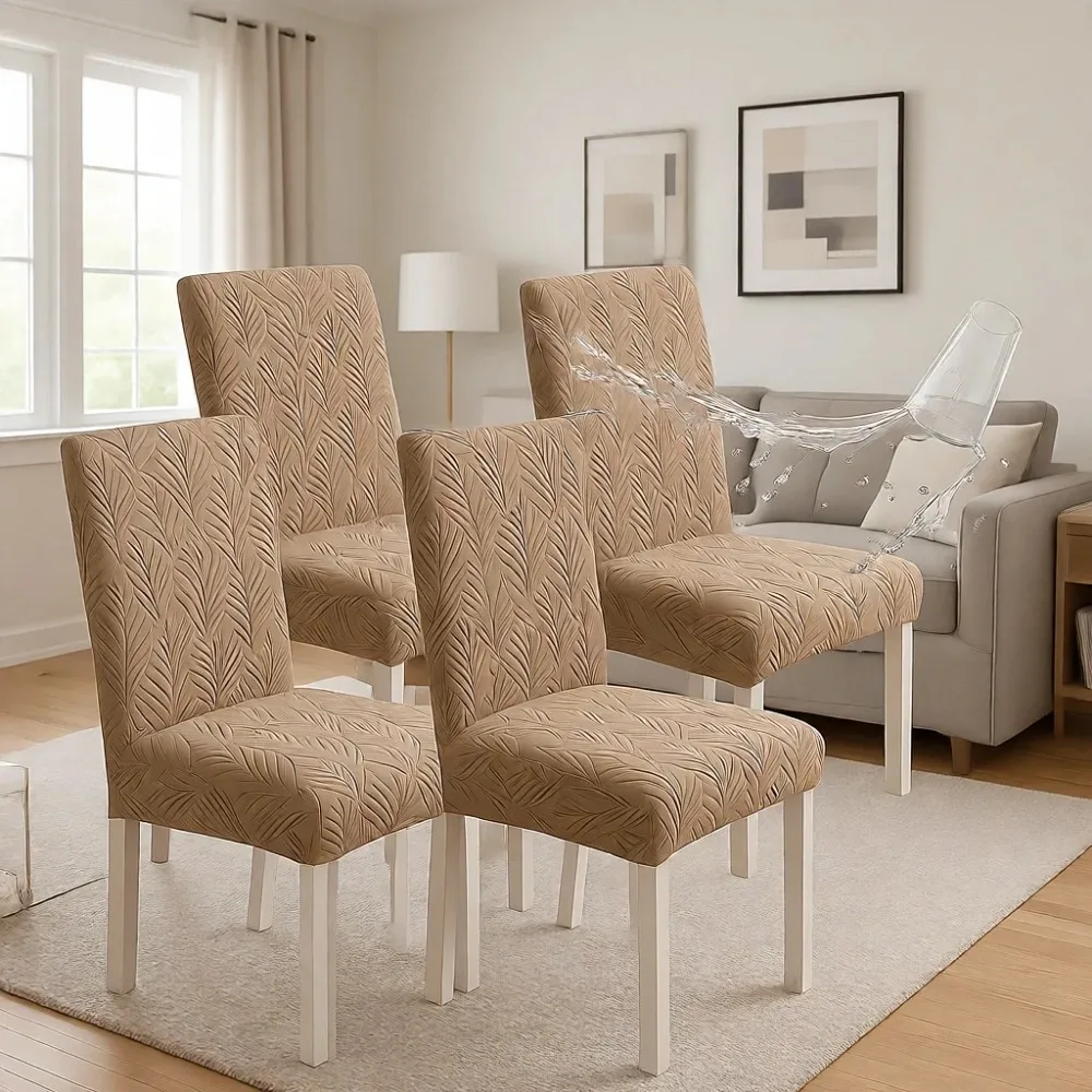 

Водонепроницаемый моющийся чехол для стула Parsons, эластичный, съемный, для защиты стульев в столовой и на кухне