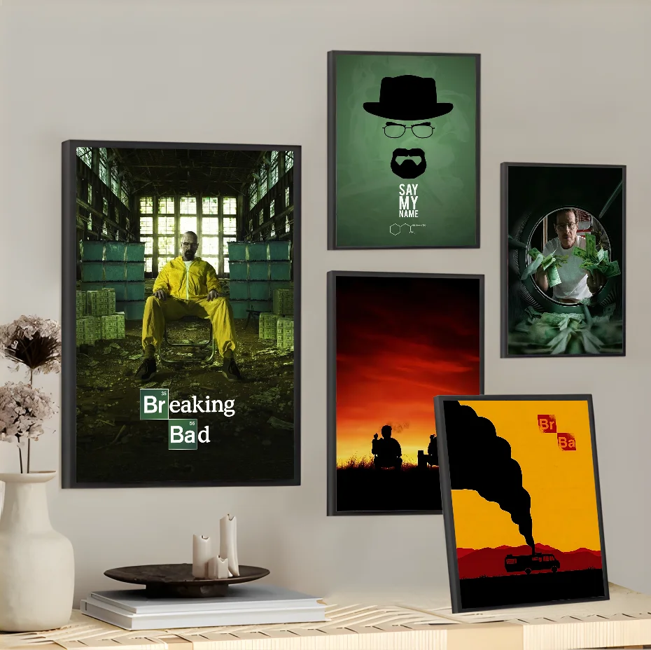 classic movie B-Breaking B-Bad TV Canvas Painting Poster Wall Art Painting Study Nordic Home Decor