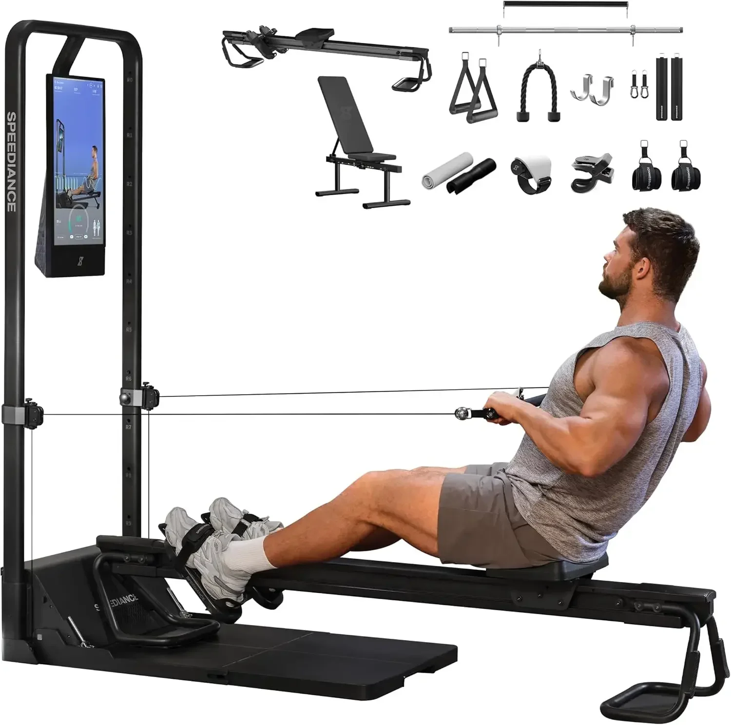 Gym Monster 2 Smart Home Gym AI-Powered Multi-Functional Smith Machine Full Body Strength Training All-in-One Workout Station