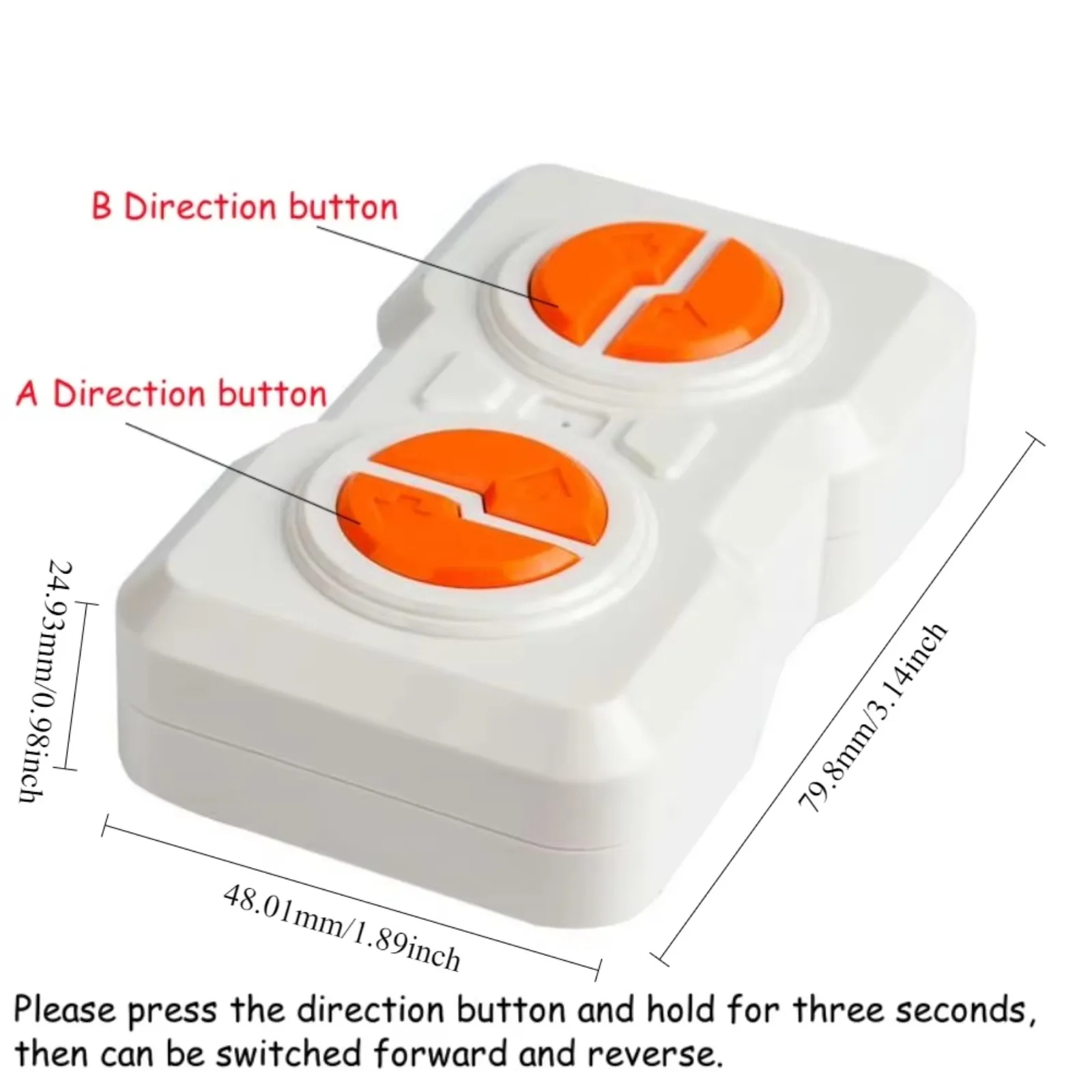 طقم التحكم عن بعد MOC 2.4 جيجا هرتز مع صندوق بطارية ليثيوم ومحركات محسنة لـ legoeds - نماذج سيارات رياضية متوافقة مع 1:14