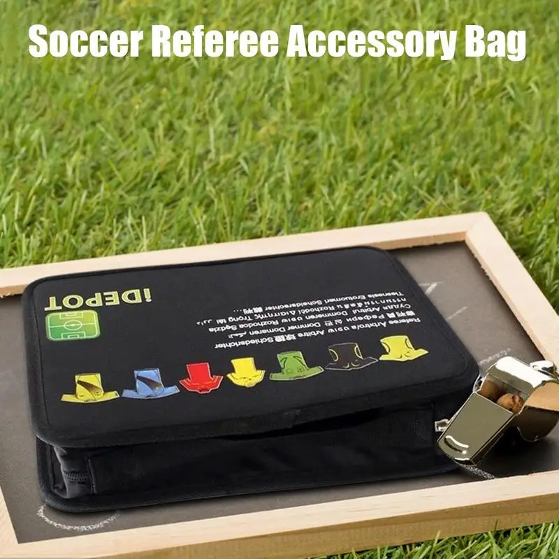 Soccer Referee Accessory Bag Football Sports Equipment Set Bag