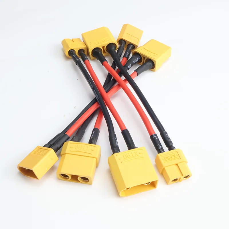 1Pcs XT60 Männlich Weiblich Zu Deans T XT30 XT90 EC3 EC5 Männlich Weiblich Stecker Adapter mit Draht für RC batterie DIY