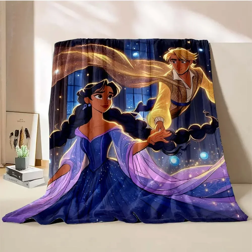 Wish Disney Anime Blanket 4 Season Soft Fluffy Throw King Size Luxury Throw Kid Adult Sofa Bed Blanket Cover Travel Throw Gift