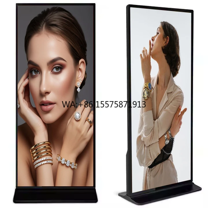 Best 4K Indoor Interactive 75 86 98 Inch Touch Screen Digital Signage 75 86 98 Inch Digital Signage High Resolution Touch Screen