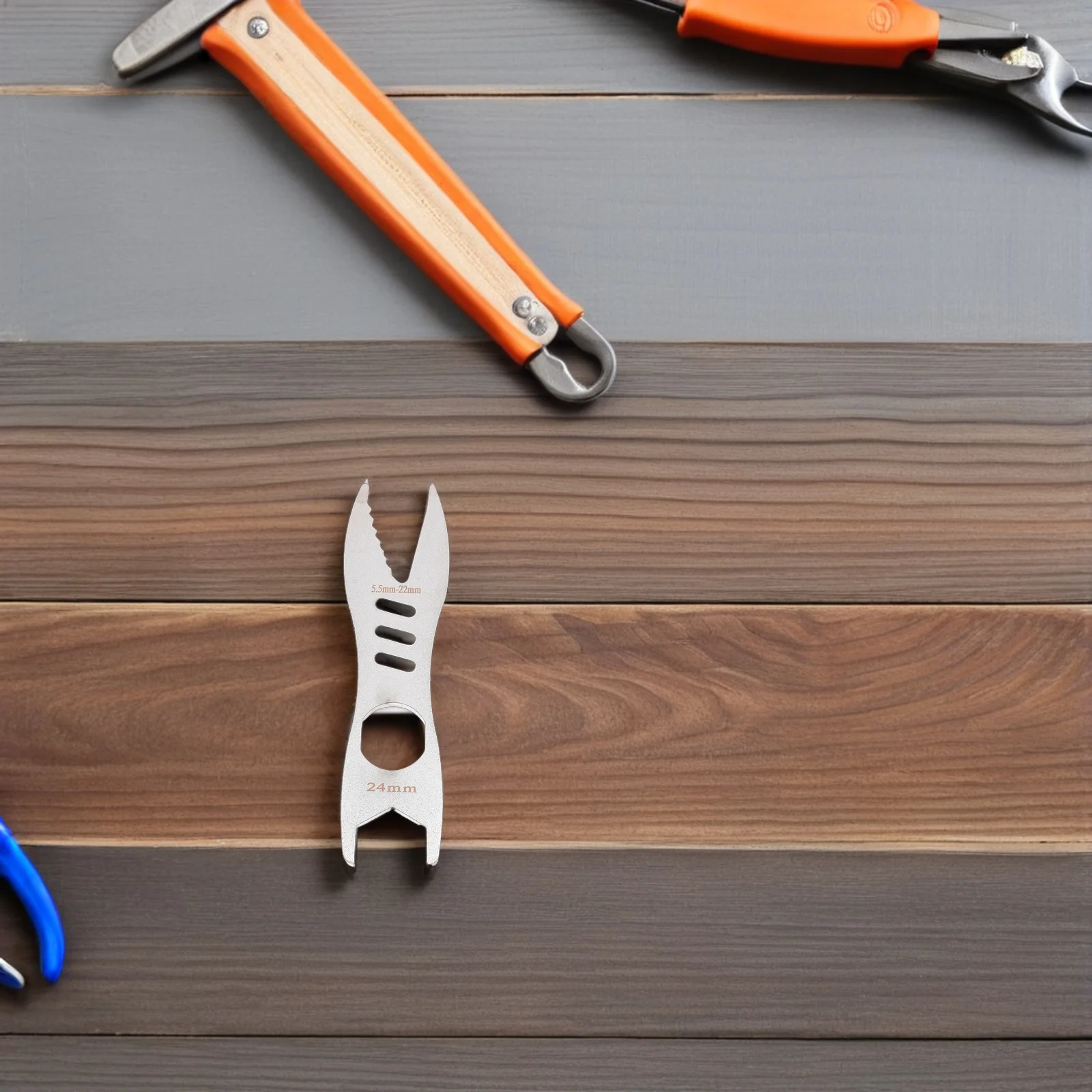 

Multifunctional Wrench Double-Ended Self-Tightening Heavy-Duty Labor-Saving Universal Tool For Home Plumbing Repair Spanner