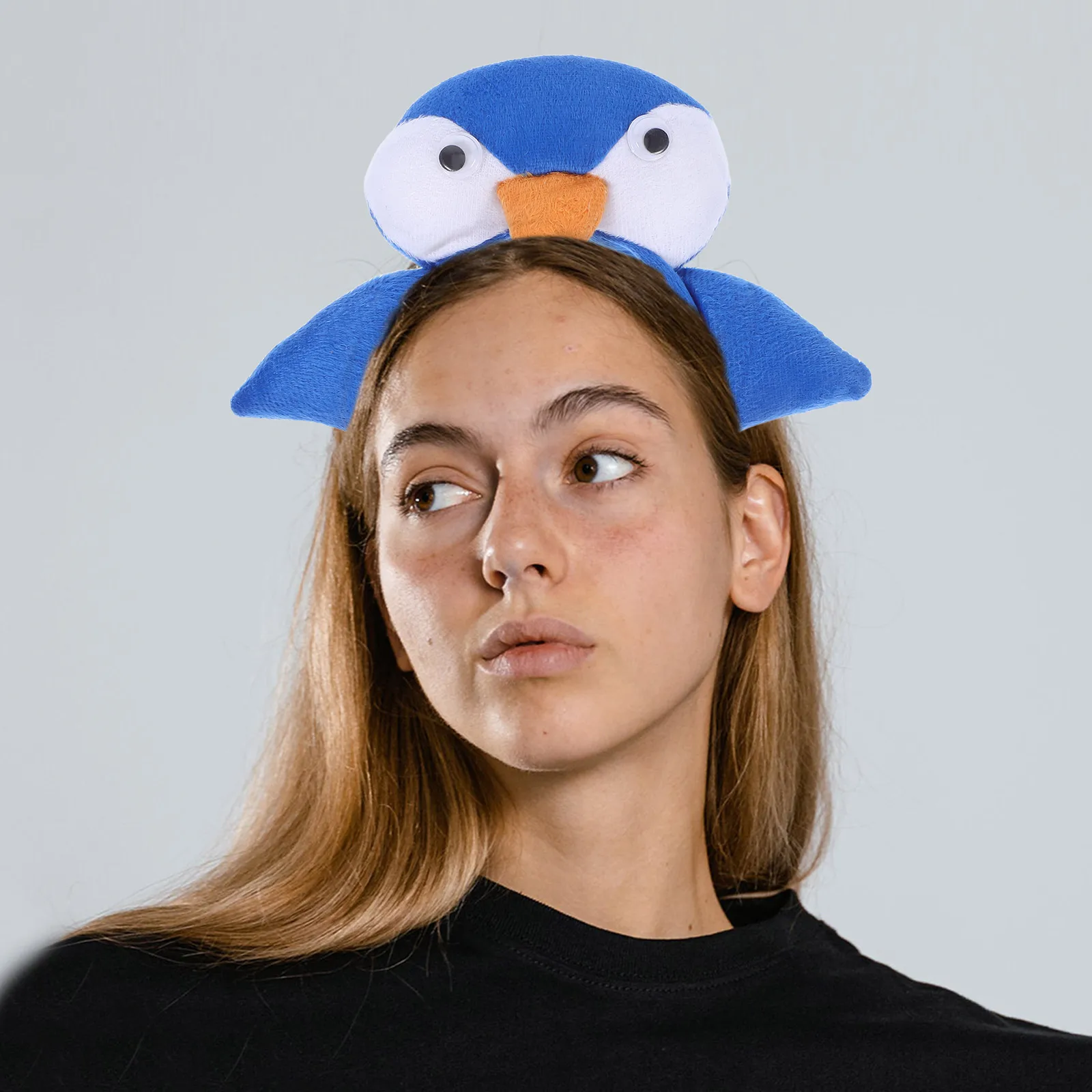 

Penguin Headband Hair Accessories for Girls Women Halloween Party Masquerade Cosplay Penguin Hair Hoop Headdress Bulk