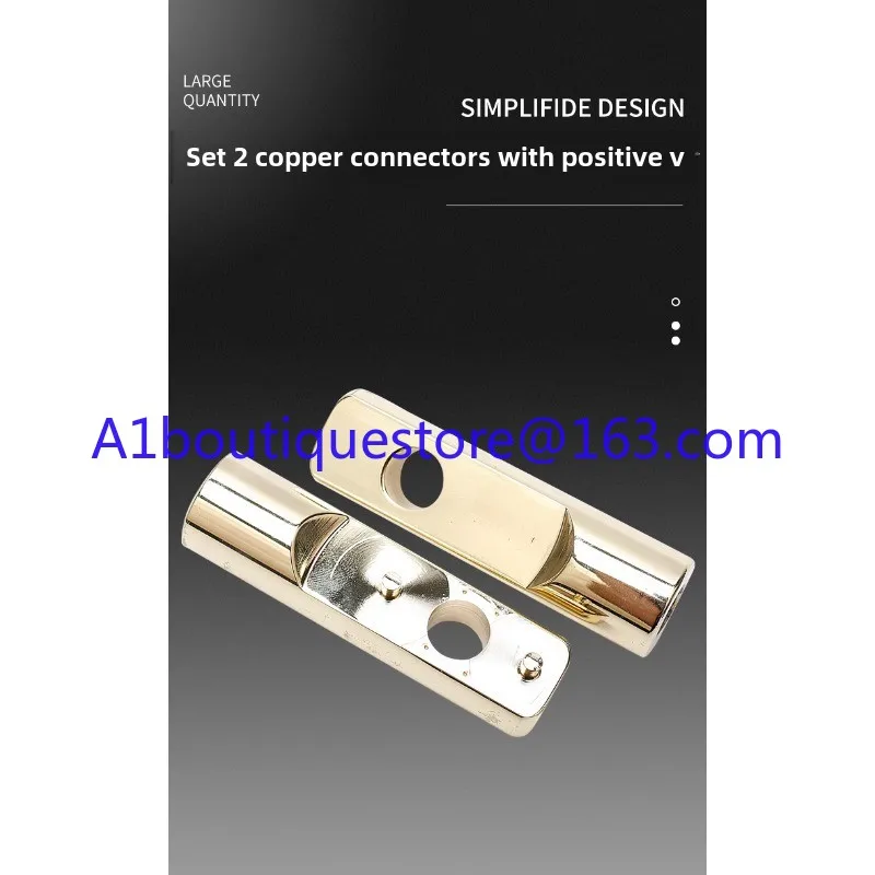 

Copper connector for positive v