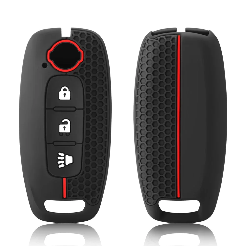 Capa de chave de silicone para nissan rouge chutes pathfinder j12 ariya altima rogue qashqai bluebird sylphy 2023 acessórios