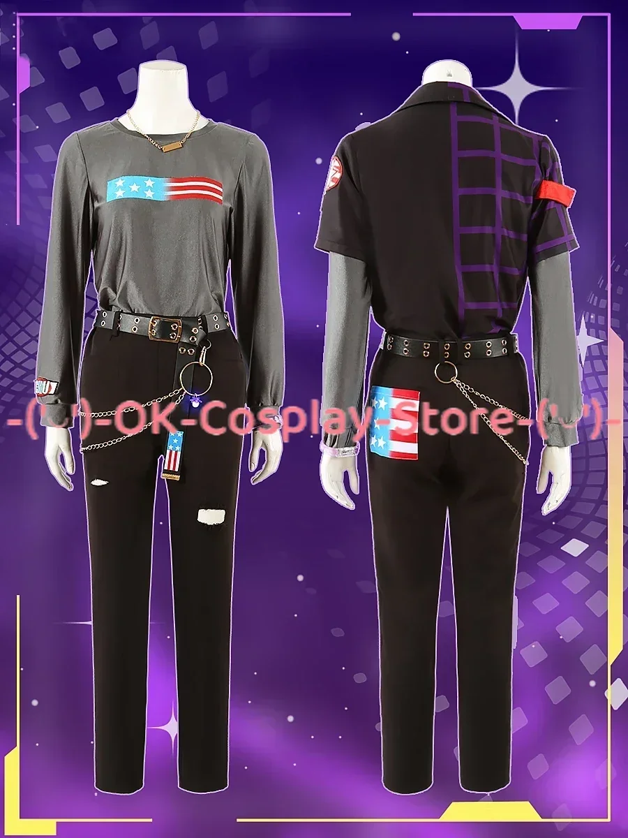 Jogo conjunto estrelas undead louco b sakuma rei hakaze kaoru cosplay traje ternos de festa halloween carnaval uniformes feitos sob encomenda