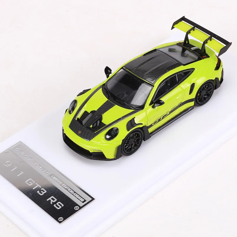 عرض سيارة موديل معدني للوقت ، هدية محدودة المجموعة ، 1:64 GT3RS ، مايكرو & LMLF