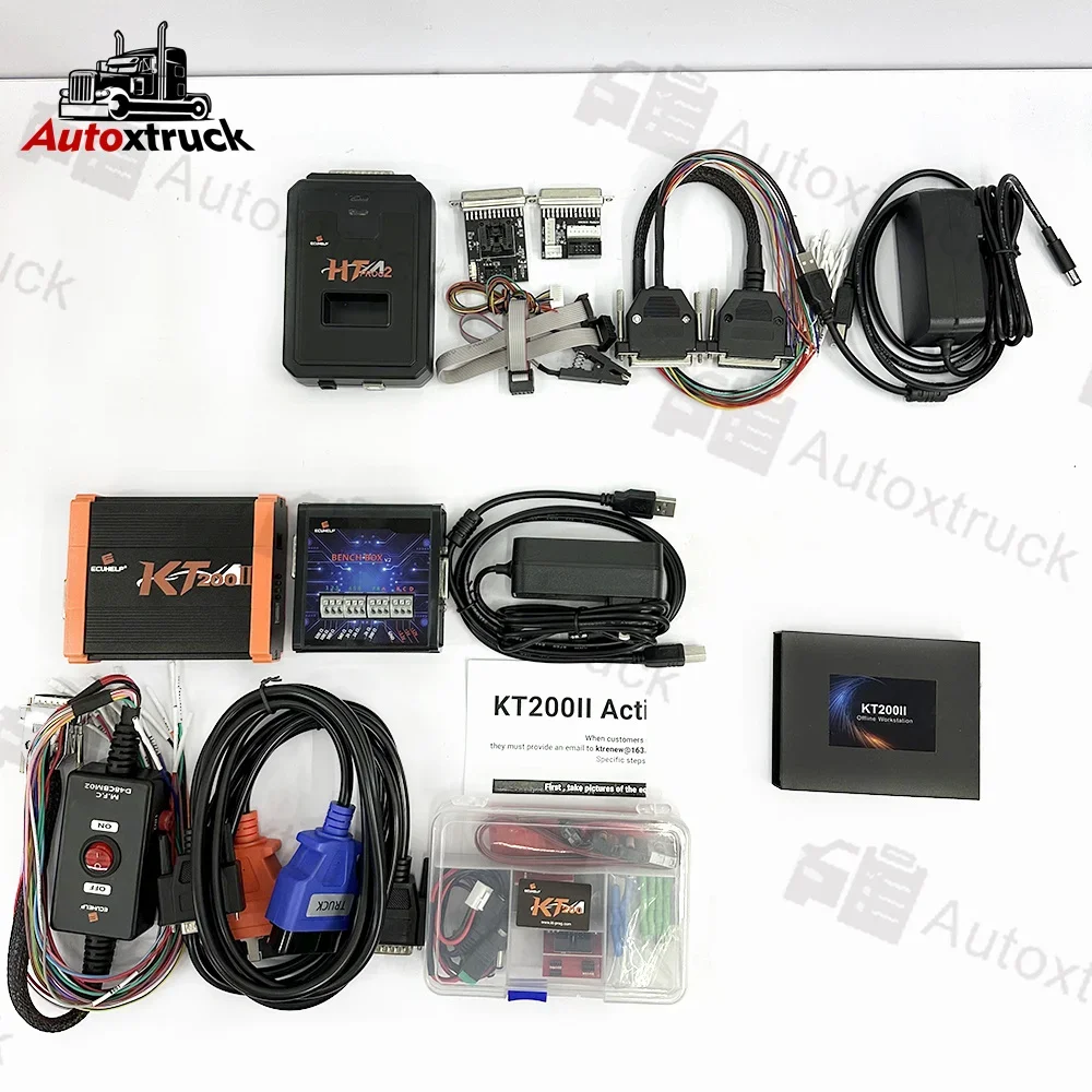 KT200II with HTPROG New license and Optimized KT200II Support Bench/OBD/BOOT/BDM/JTAG Multiple Protocols