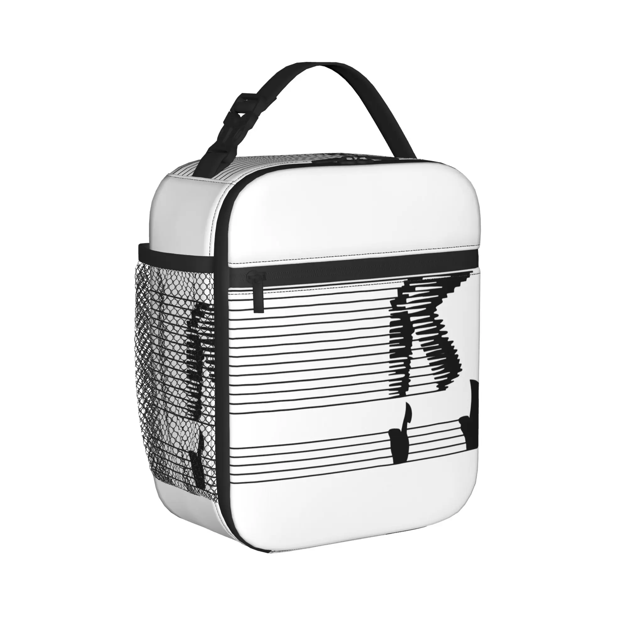 MJ Pop King Insulated Lunch Bag Cooler Bag Reusable,Lunch Container M-Michaels Portable Tote Lunch Box Men Women Work  Travel