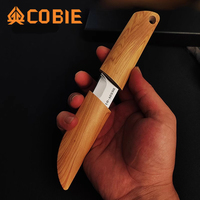 Cobie Sheathed portable pocket knife! For wilderness/camping/fishing/BBQ! Multi-scenario application, high quality pocket knife!