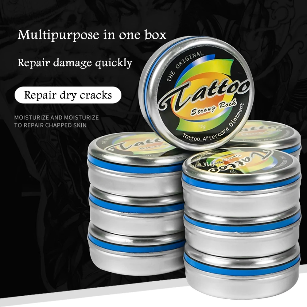Tattoo Aftercare Cream Vitamin Ointment Tattoo Natural Care Healing Cream Recovery Cream Quick Balm for Tattoo Aftercare Supply - Image 4