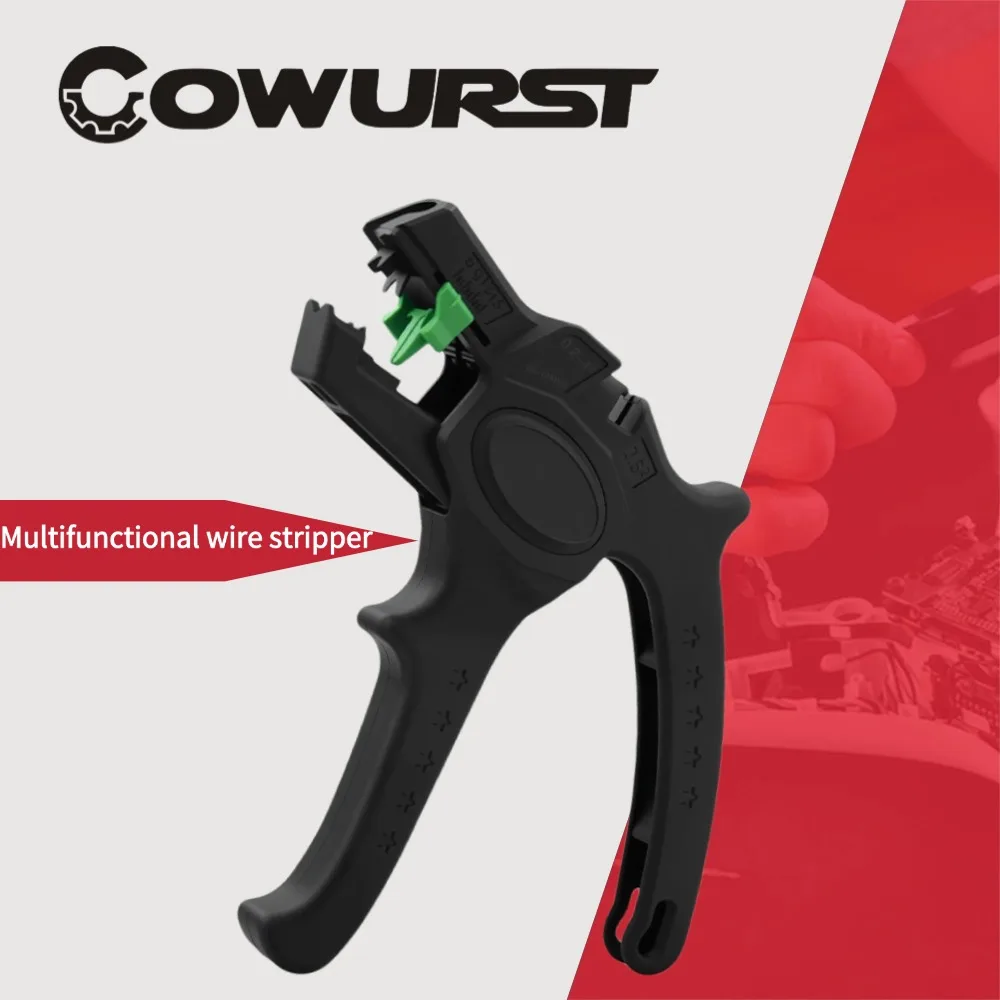 Multifunctional D6 Wire Striper Electrical Cable Cutter Tool - Wire Pulling Stripping Cutter for Home DIY And Professional Use