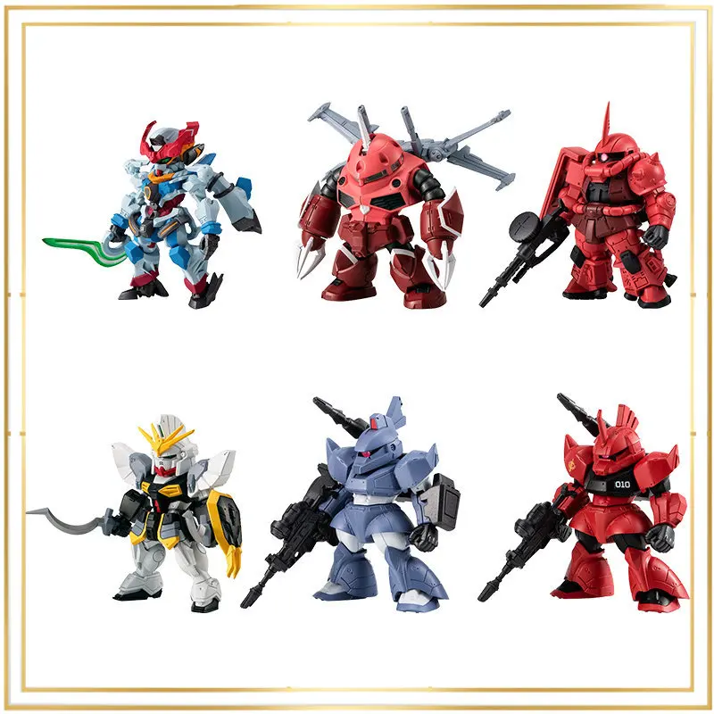 

Bandai Genuine GUNDAM EX CASHAPON Decoration Ornament Collectible Model Toys Children Birthday Gift