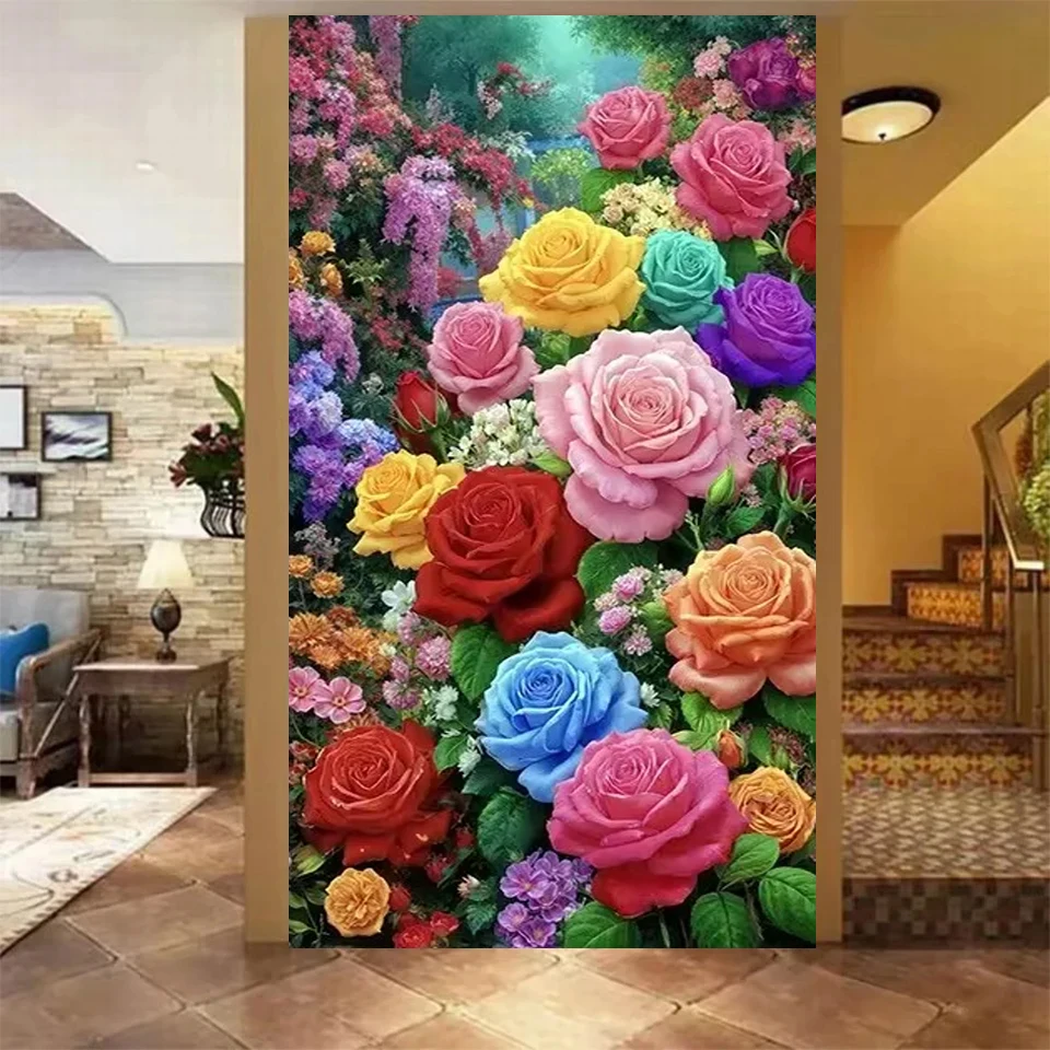 

Алмазная вышивка: Набор для творчества «Сказочные цветущие пионы» — Алмазная мозаика с кристаллами для декора