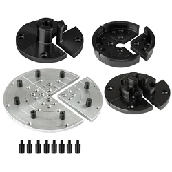 TASP Wood Lathe Chuck Step Jaw, Round Jaw, Pin Jaw, Flat Jaw for TASP, Nova 4