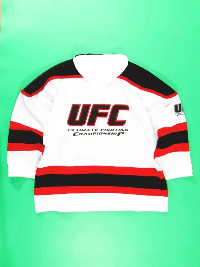 

Vintage 90s UFC Jersey Oversized Round-neck Long-sleeved Sports T-shirt Summer Martial Arts Boxing Extreme Training Top