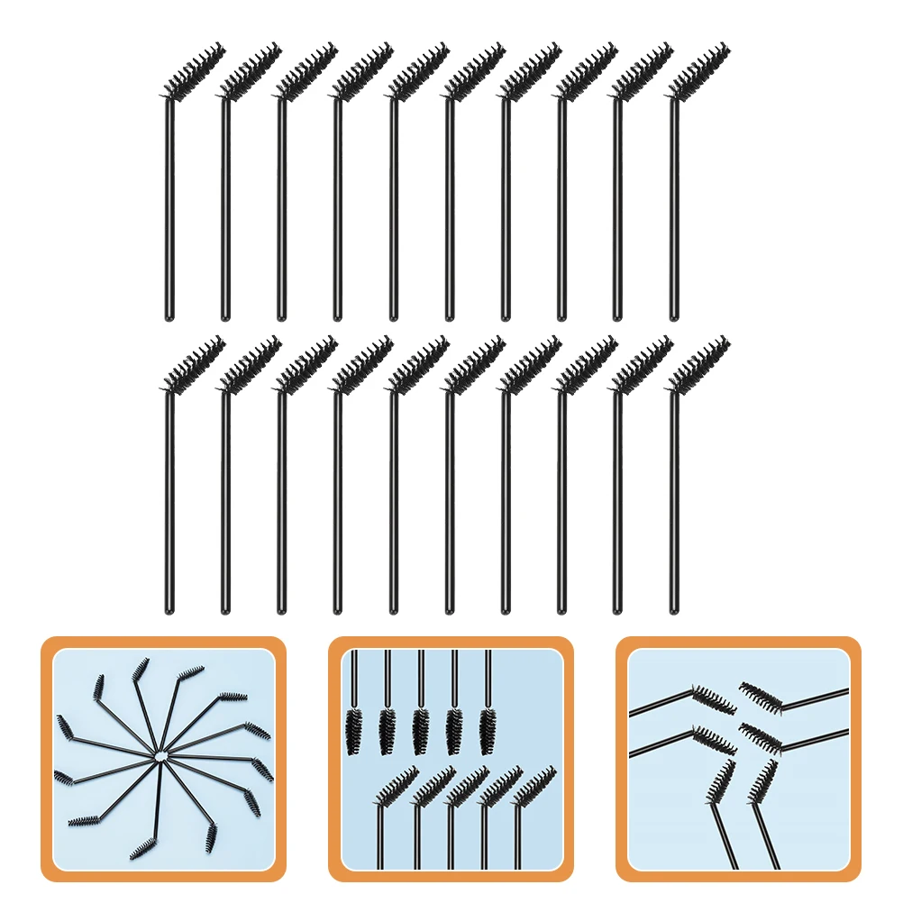 Brosse à cils jetable, applicateurs de maquillage, portables, pour voyage, outils pour femmes, accessoires de Salon, cadeau pour 50 pièces