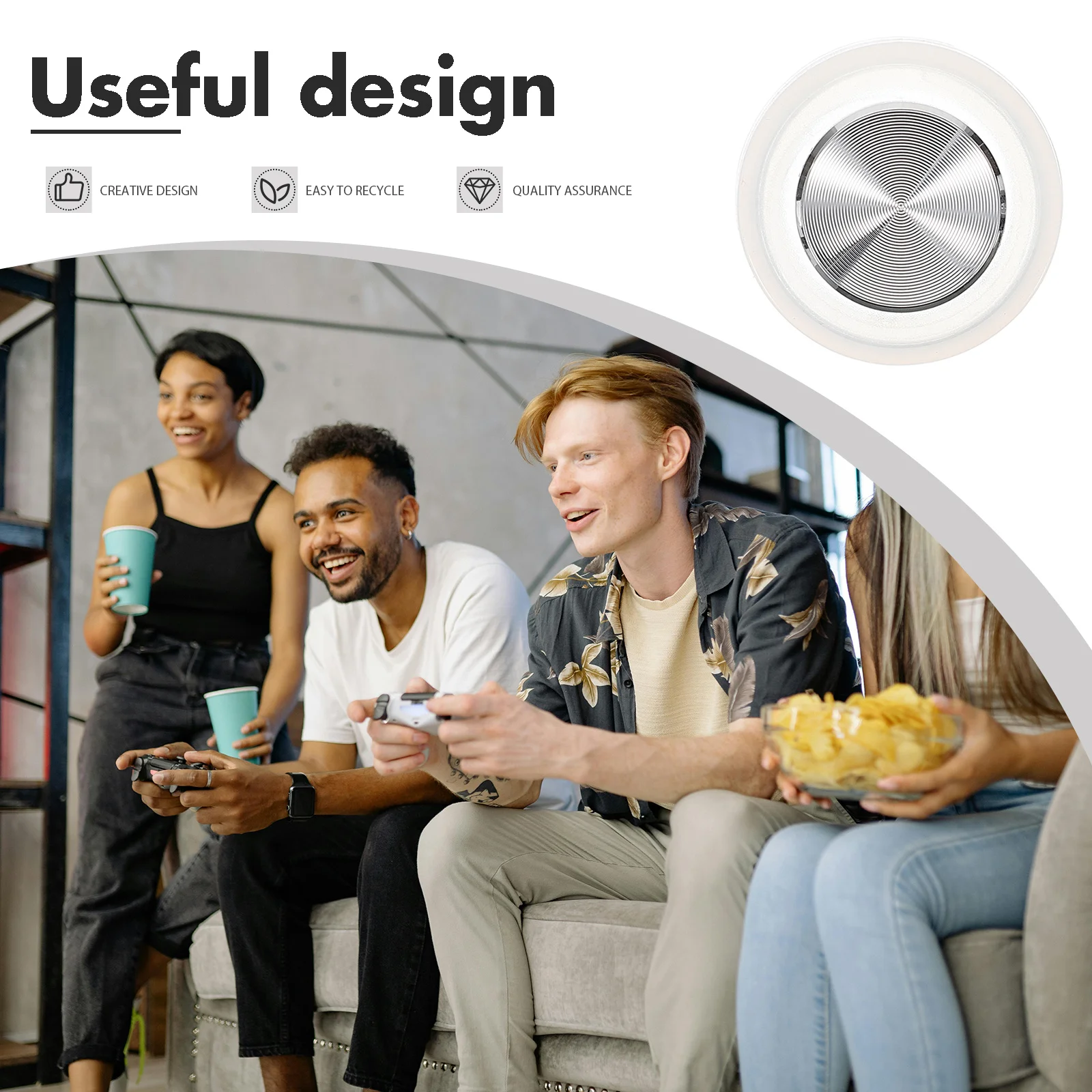 

2Pcs Phone Game Handle Compact Travel Friendly Simplify Operations High Durability Smooth Gaming Experience Game Controller