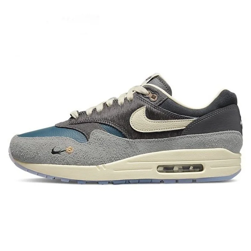 Nike Air Max 1 87 Retro 86 AirMax Kasina Won-Ang Grey Fashion Outdoor Sports Sneakers Jogging Mens Womens Running Shoes