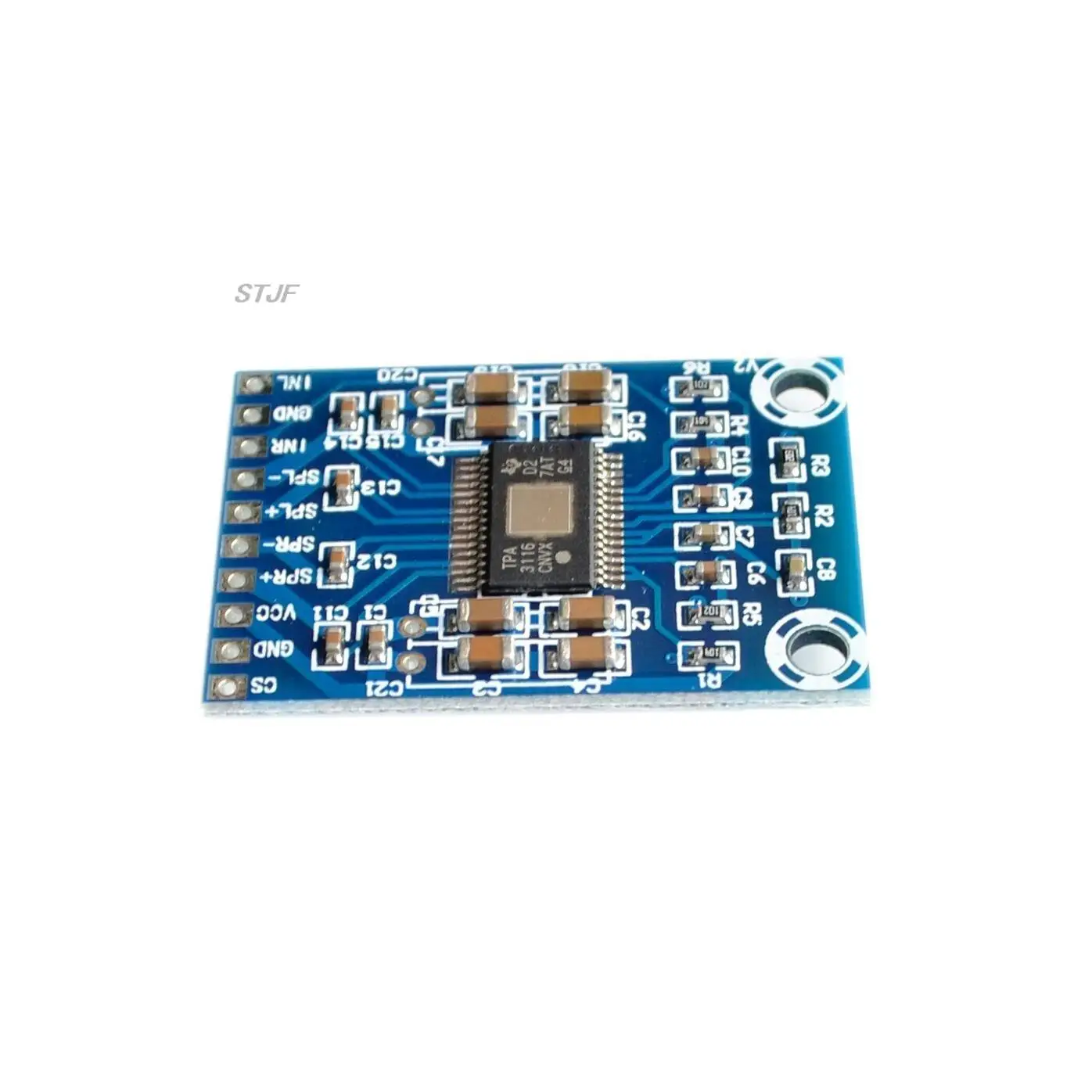 DC 12V-24V 2x50W Dual Channel Mini Digital Amplifier D Class 50W+50W TPA3116D2 XH-M562 Amplifier 50W Power Amplifier Board