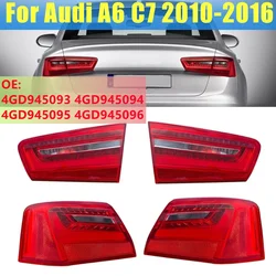 LED Rear Tail Light Reversing Light Brake Warning Signal Light For Audi A6 C7 2010-2016 4GD945093 4GD945094 4GD945095 4GD945096