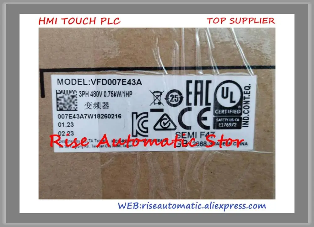 VFD-E Inversor CA Nuevo VFD004E43A VFD007E43A