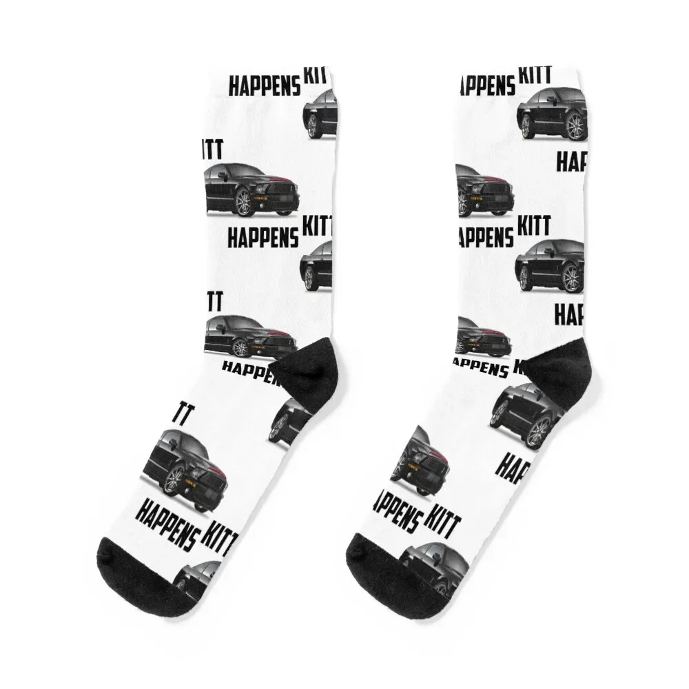 

KITT Happens (1) Socks bright garter gift sport Socks For Men Women's