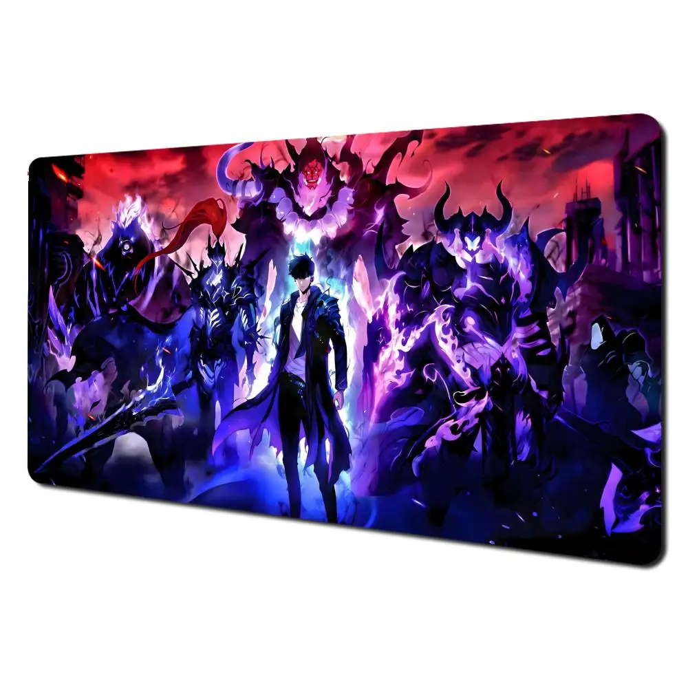

Solo Leveling anime Mouse Pad Art Mausepad Large Gamer Keyboard Gaming Non-slip Computer Laptop Tablet Mat Mini PC Playmat