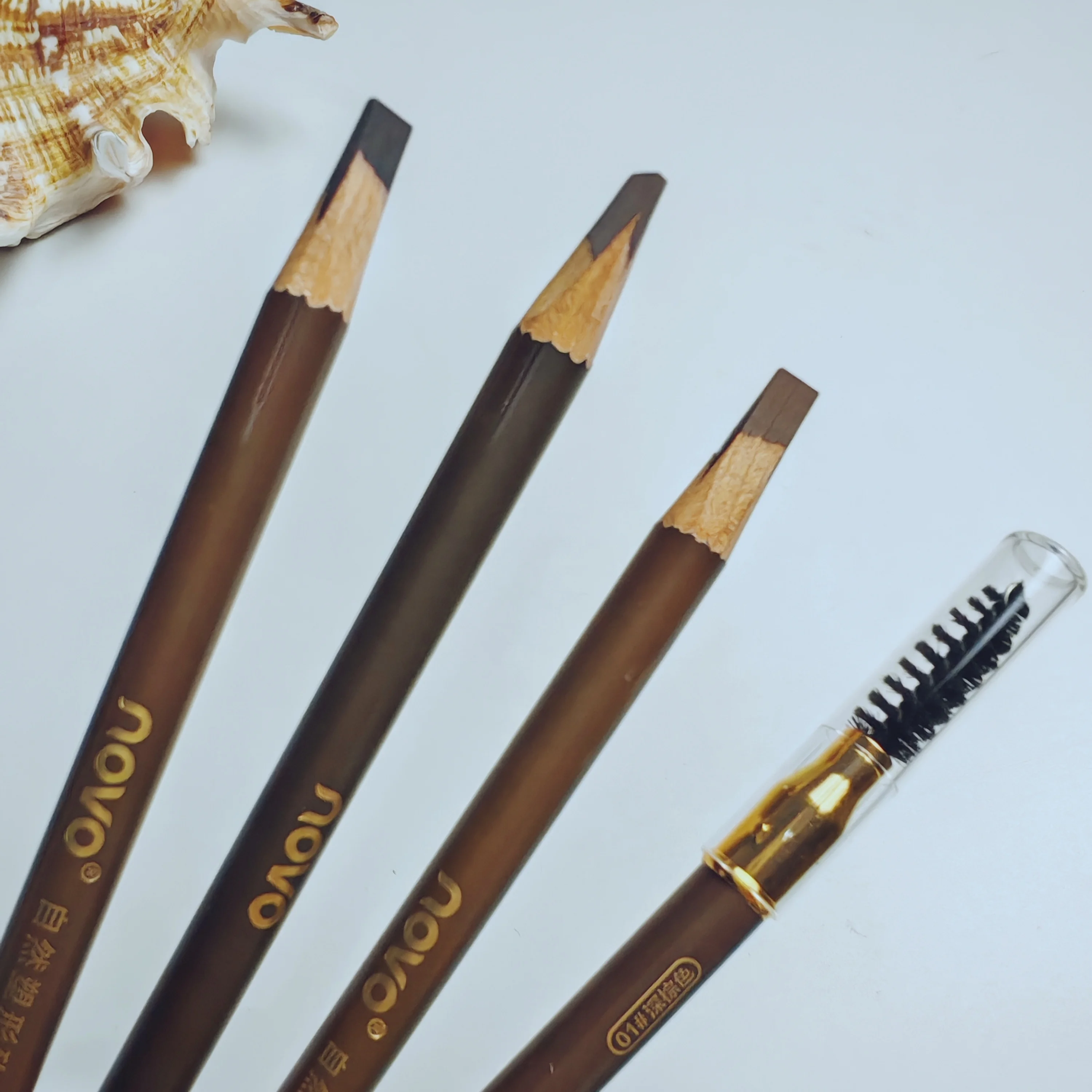 Eyebrow Pencil Waterproof 4 Colors Eyebrow Tattoo Tint Eyeliner Pencil Makeup Cosmetics Natural Lasting Eye Brow Pencil Tattoo