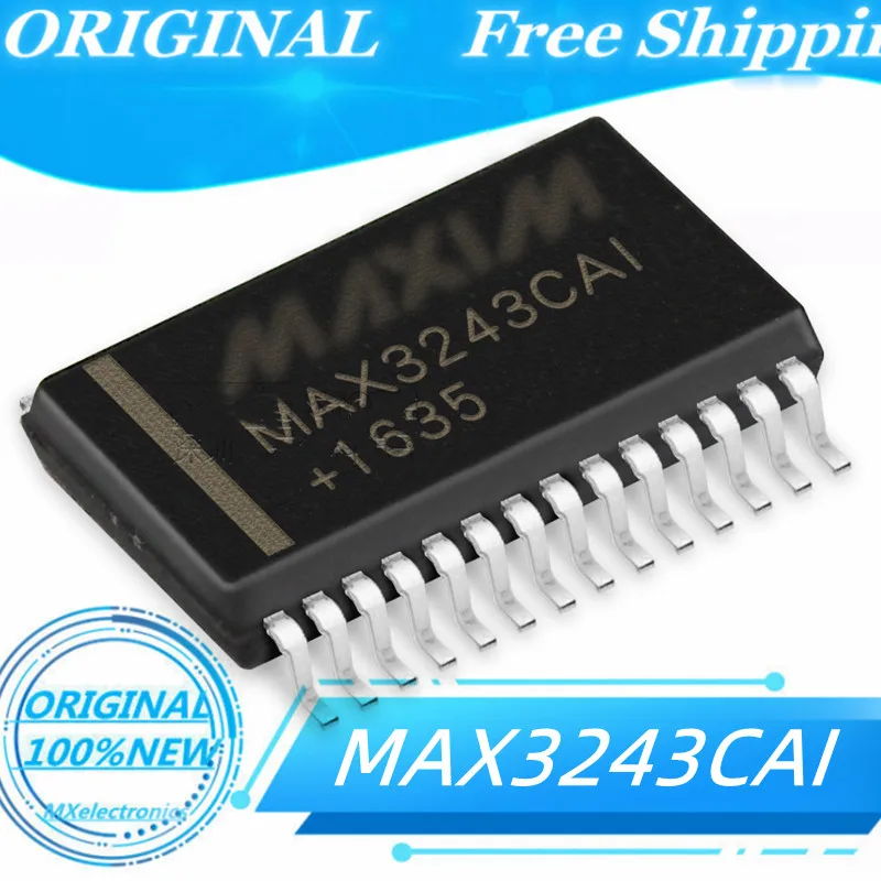 

5 шт.-50 шт./лот 100% Новинка MAX3243 MAX3243CAI MAX3243EAI SSOP28 оригинальная фотография интерфейса IC