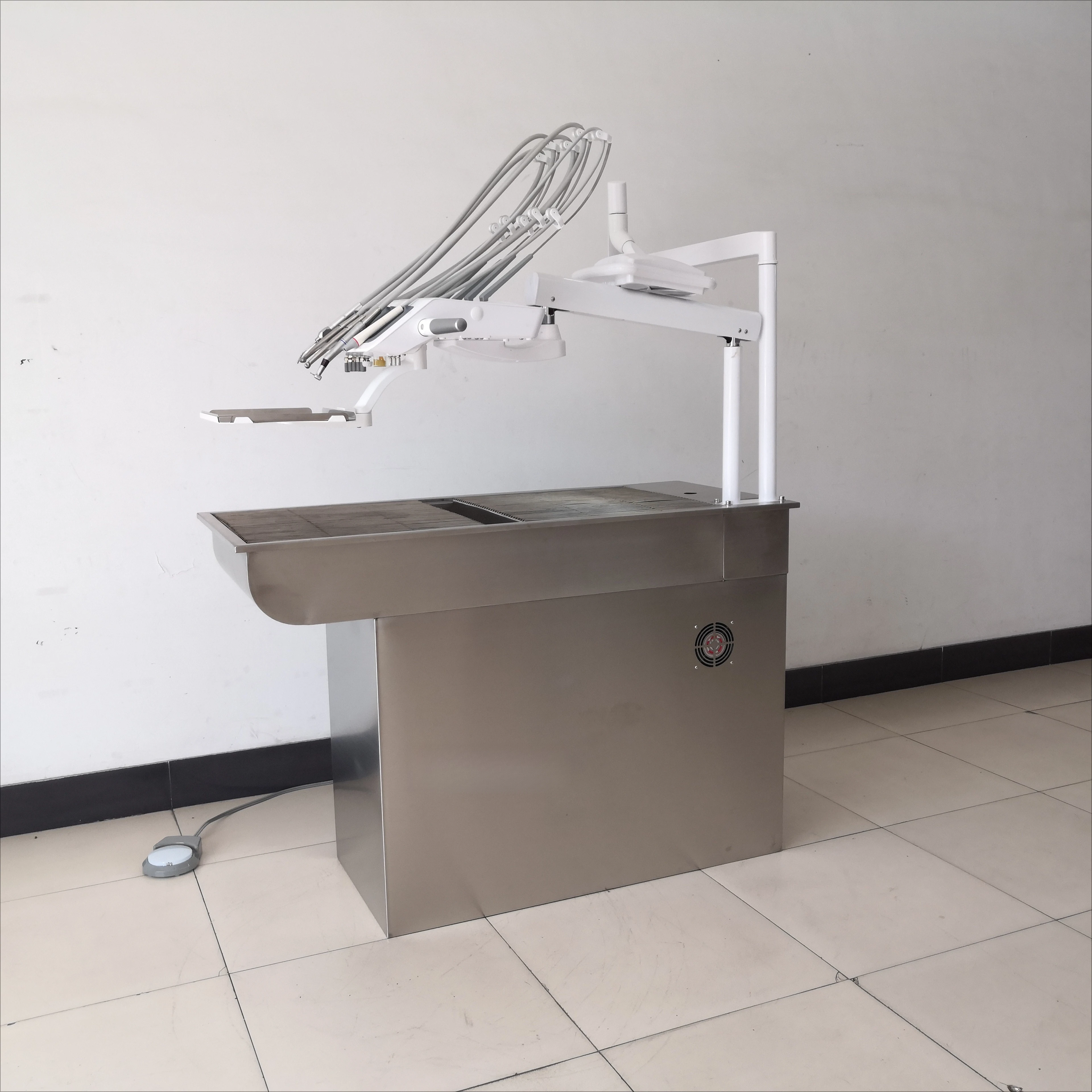 Veterinary Equipment ET-9X Professional Pet Operating Table, Stainless Steel Veterinary Operating Table with