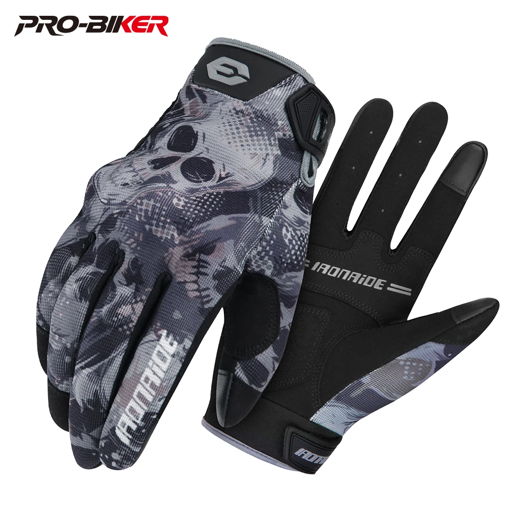 

Motorcycle Gloves Anti-Skid Wear Riding Protection All Finger Touch Screen SU-008 Camouflage Series