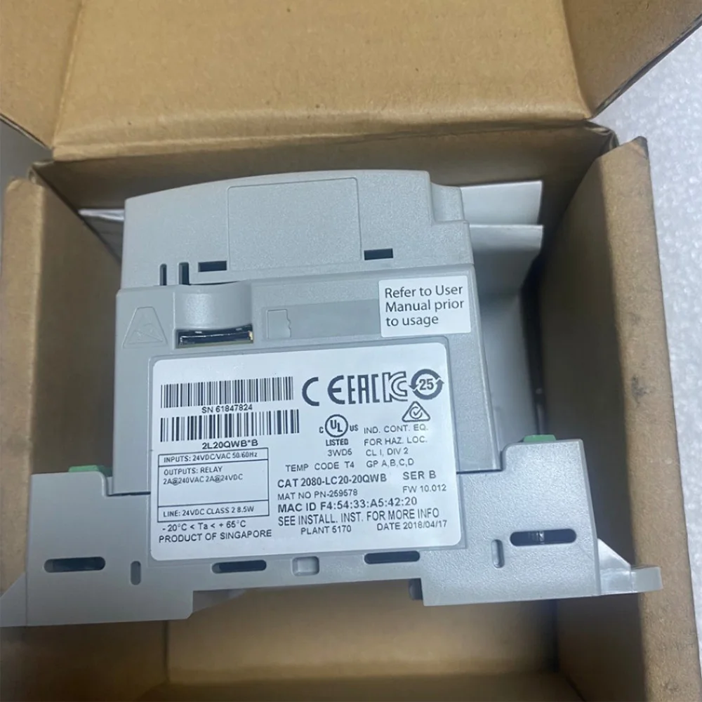 For 2080-LC20-20QWB PLC Control Processor Module in Box