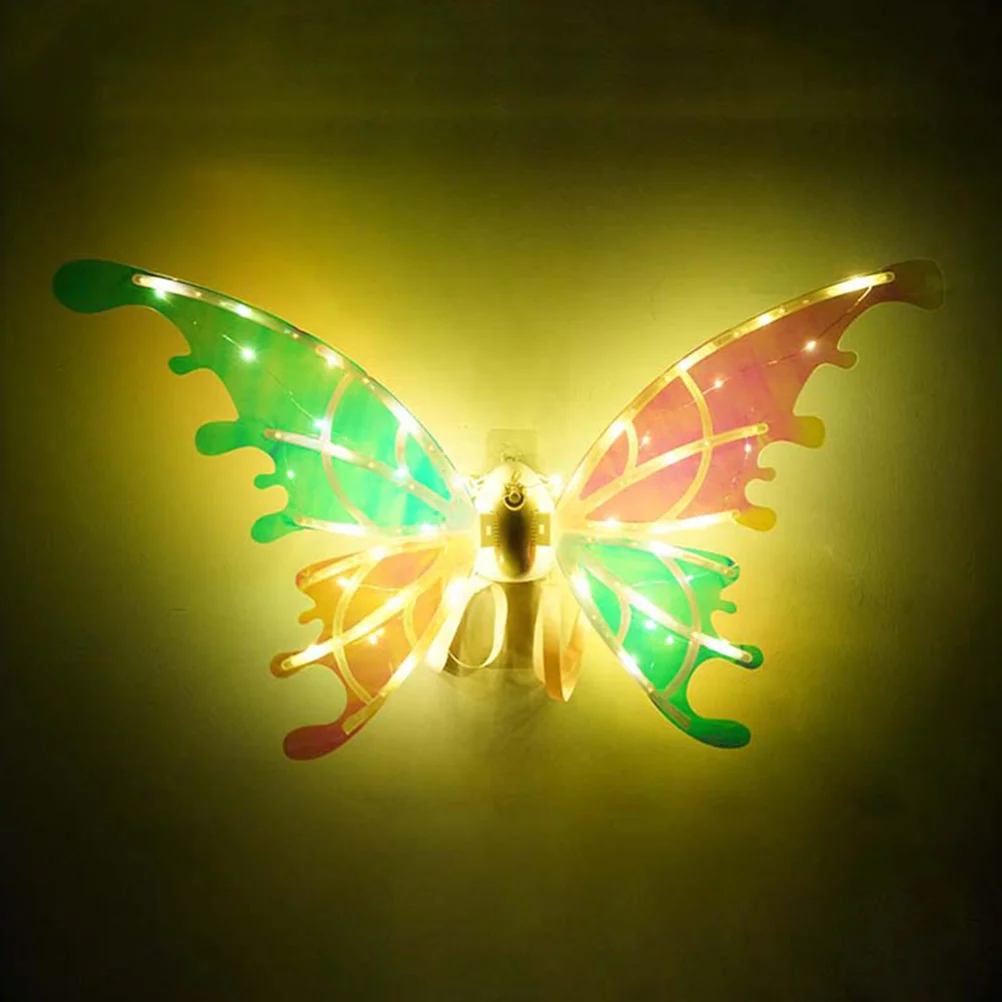 

Electric Fairy Light up Butterfly Wings for Girls Women Kids cosplay Costume Prop Stage Performance Party Supplies LED Wings
